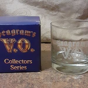 Seagram's V.O. Collector's Series Rocks Glass  - NIB